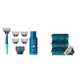 Razor Set with 5 Blade Refills and 10 Count Refills L877