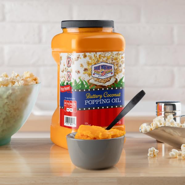 Butter Flavored Coconut Oil 110oz Popcorn Oil N60748