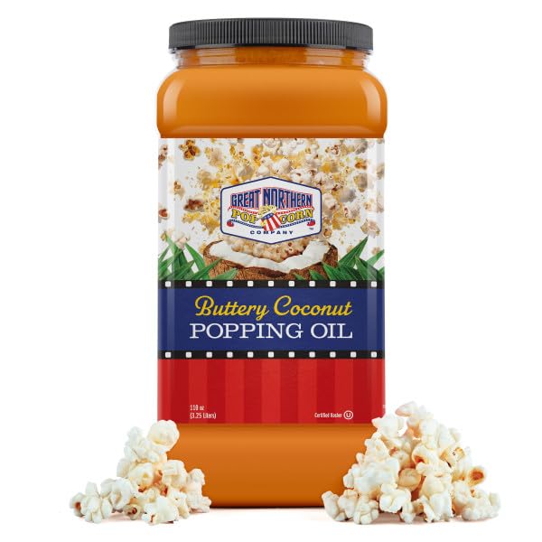 Butter Flavored Coconut Oil 110oz Popcorn Oil N60748