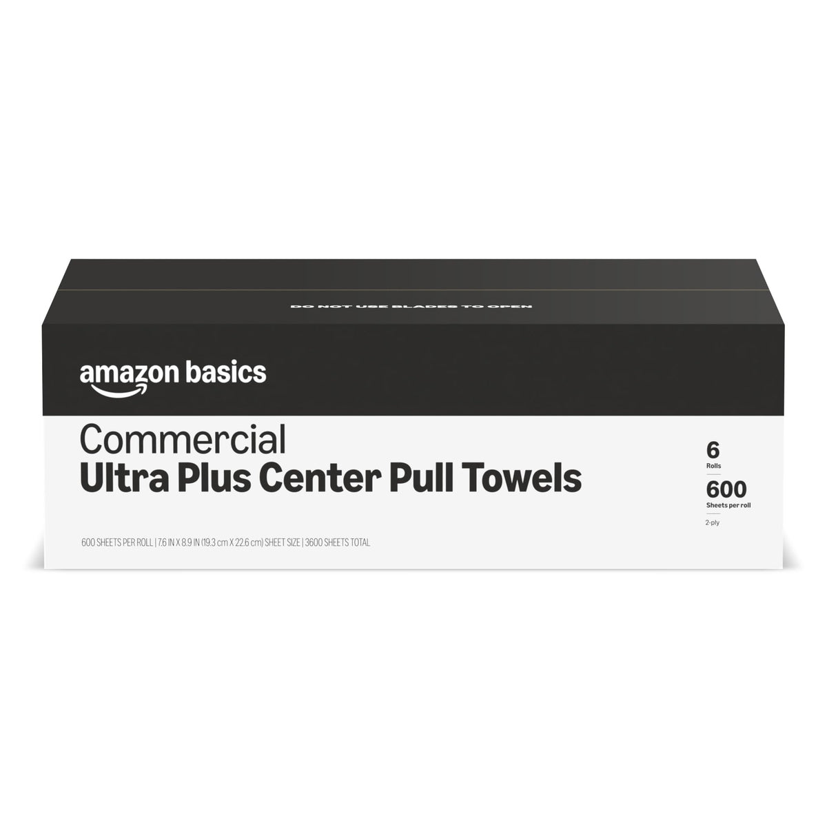 2-Ply White Paper Towels, 6 Rolls N233104