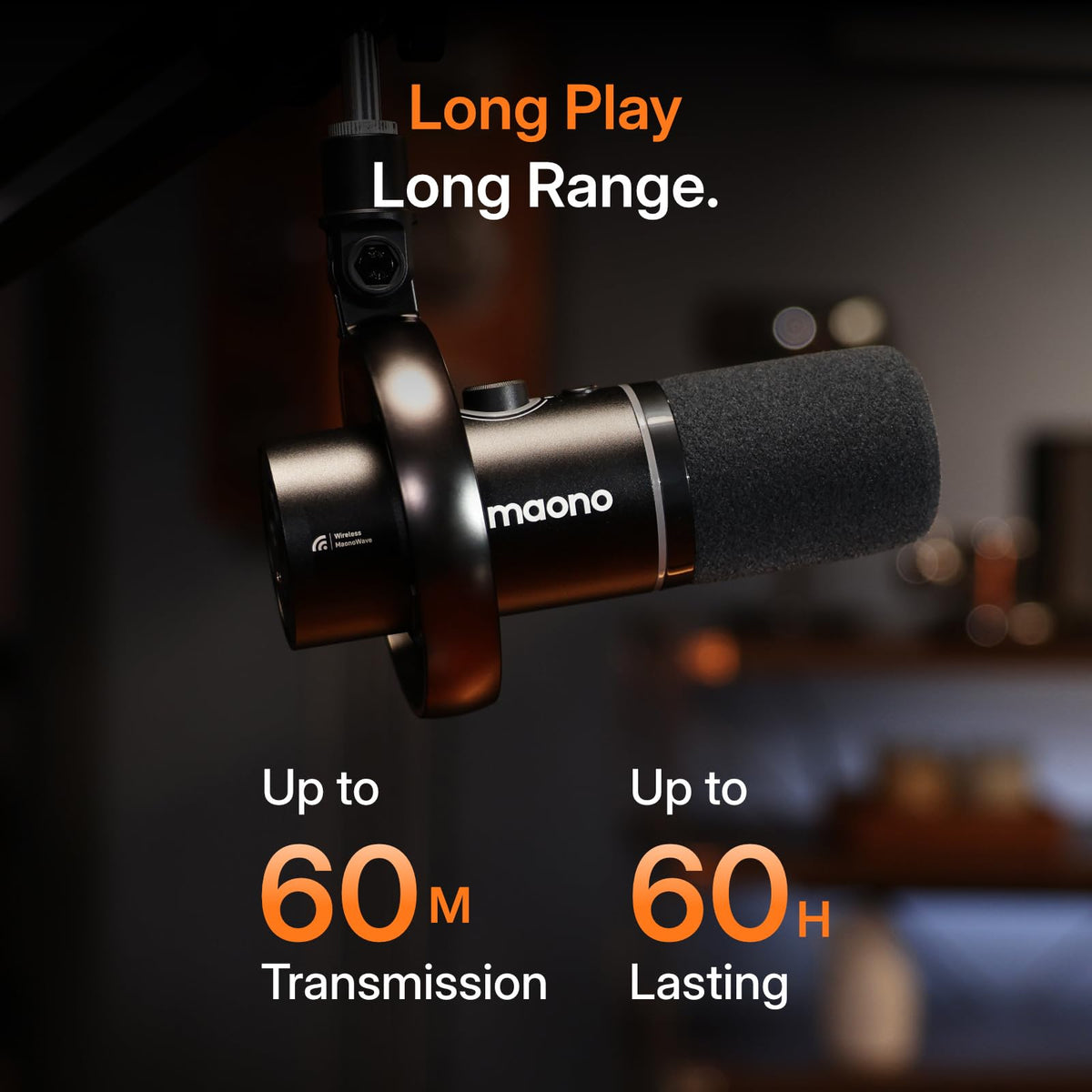 Hybrid Wireless Podcast Microphone B837