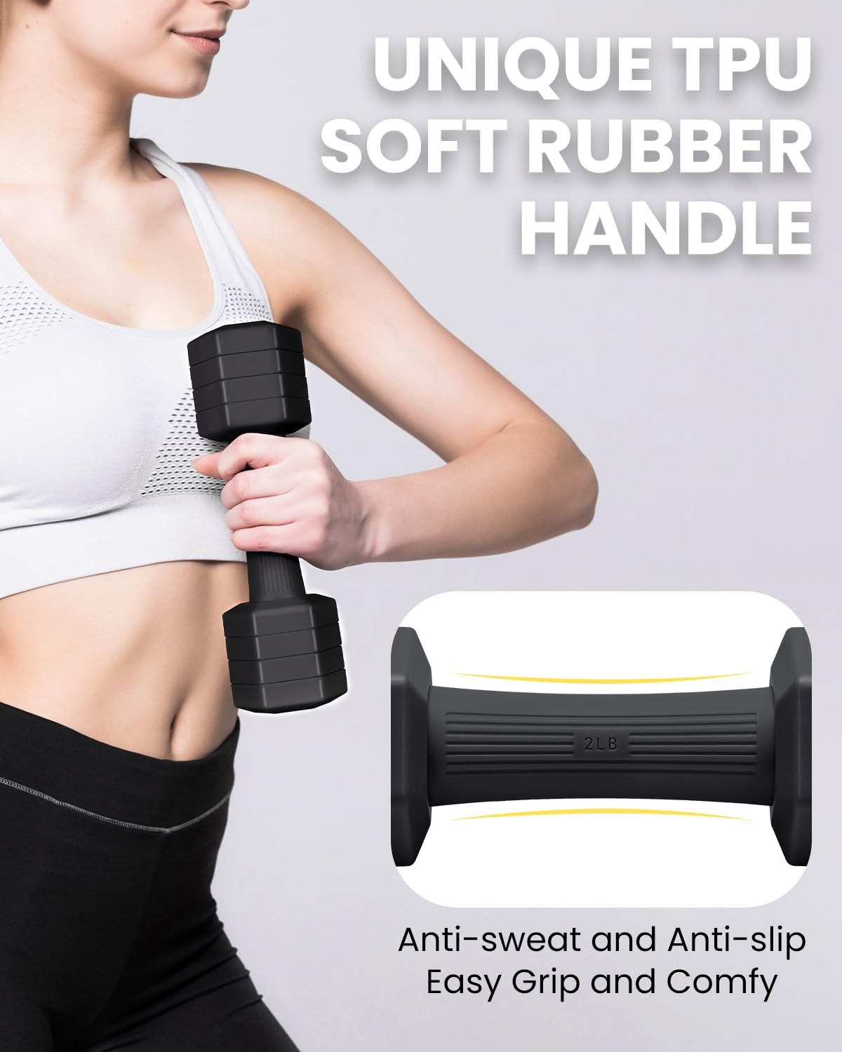 Adjustable Dumbbell Set 5/6 LB Pair A960