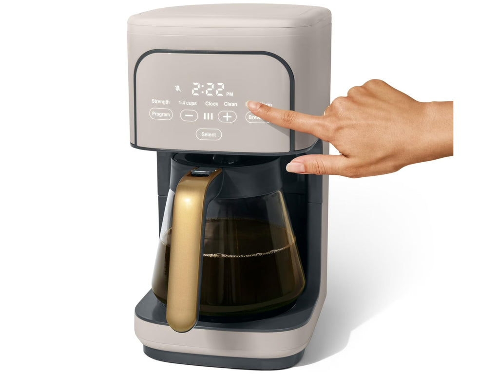 12-Cup Programmable Coffee Maker with Glass Carafe Q64522