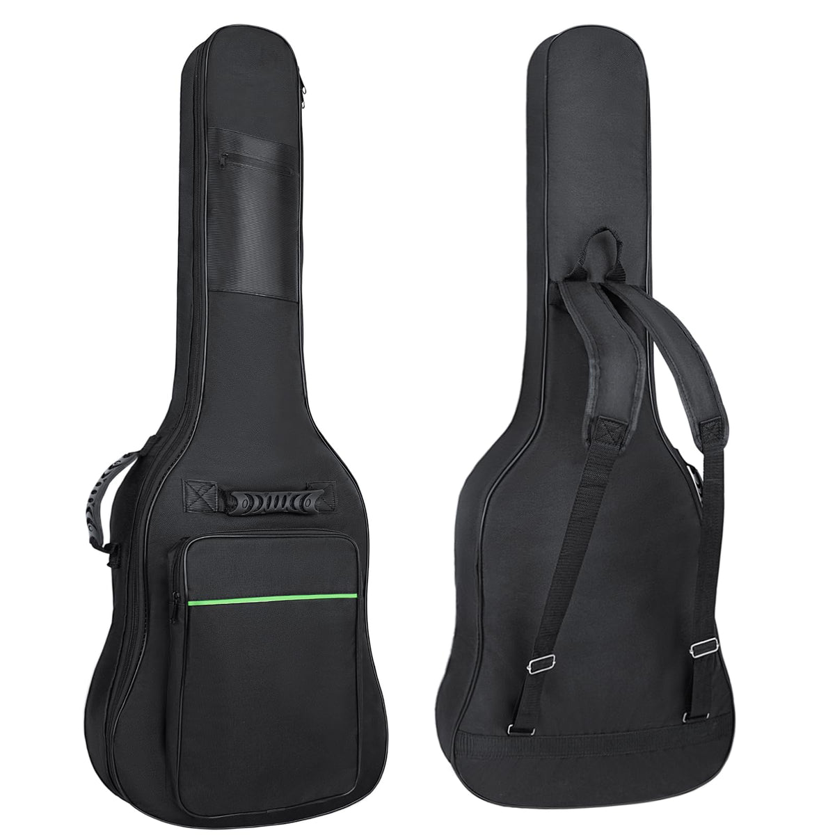 39 Inch 7mm Padding Waterproof Black Electric Guitar Bag P148901