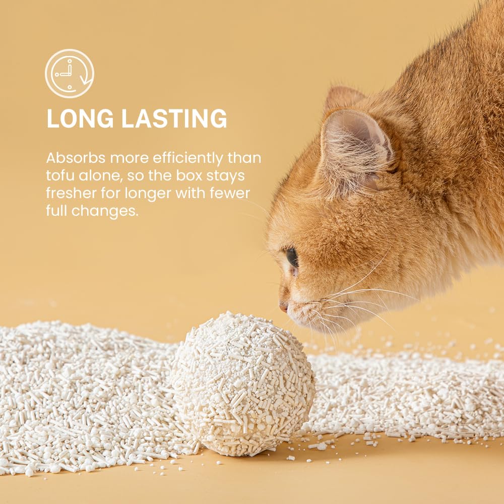 Tofu & Cassava Clumping Cat Litter, 11 lb S666