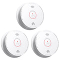 Smoke Detectors 10 Year Sealed Battery Operated 3 Pack F647