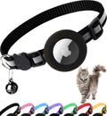 Breakaway Reflective Cat Collar with Air Tag Holder T1549