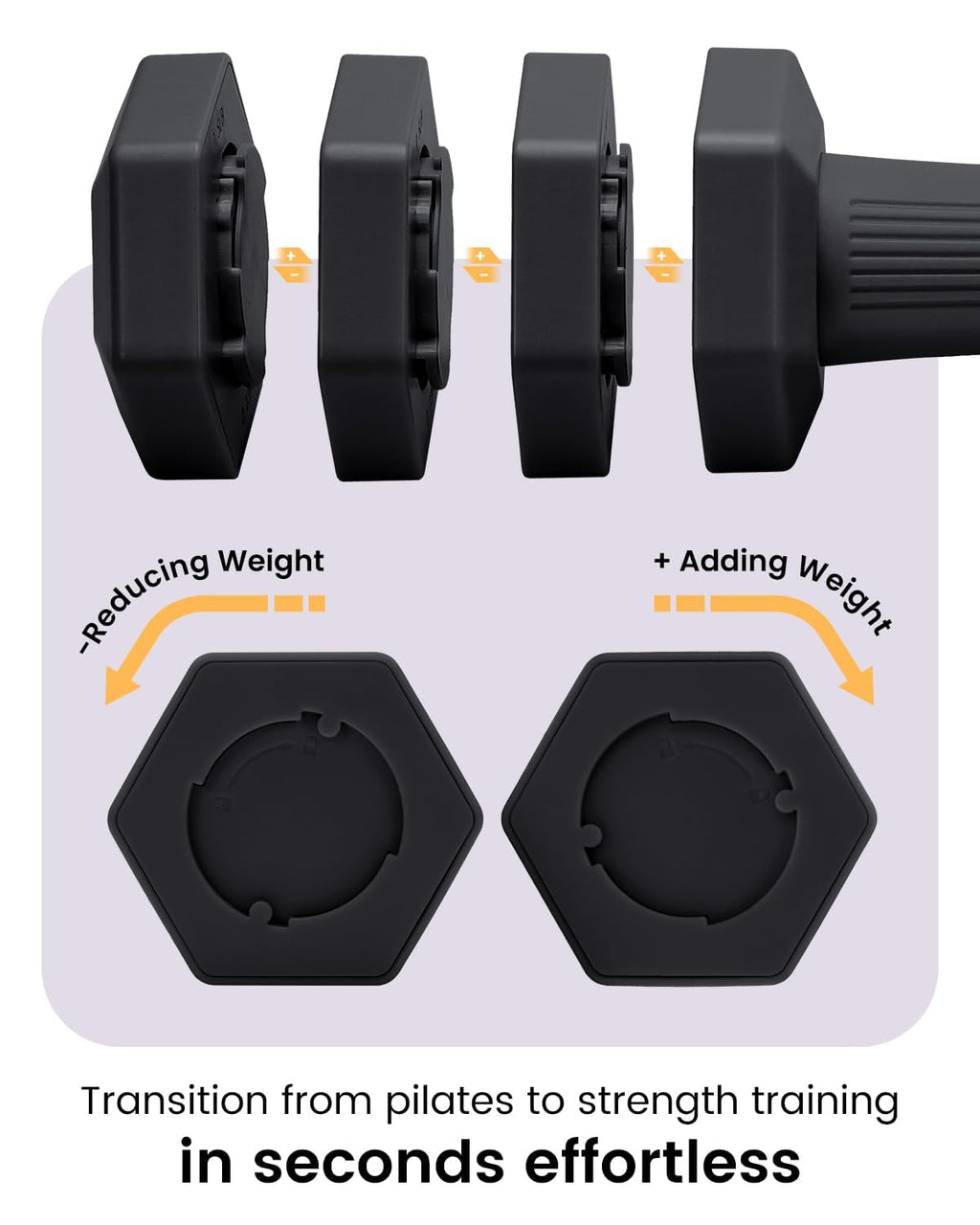 Adjustable Dumbbell Set 5/6 LB Pair A960