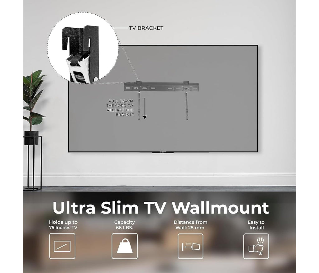 55" 4K LED Smart TV with Wall Mount X718