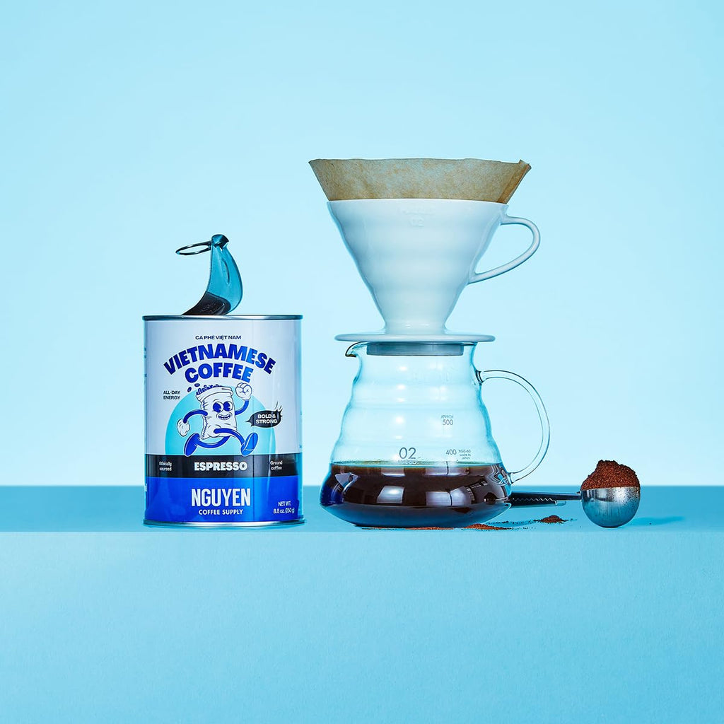 Ground Espresso Medium-Dark Roast 100% Robusta Coffee S1907