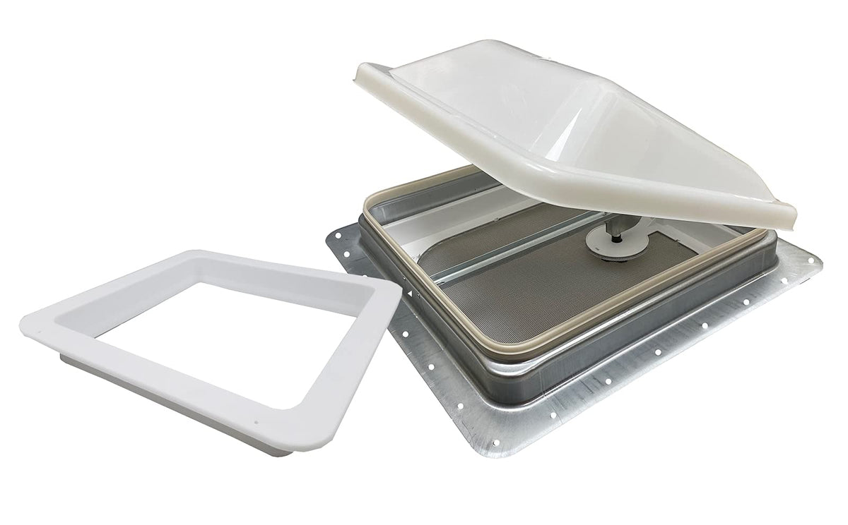 14" RV Roof Vent White Lid Non-Powered Y97469