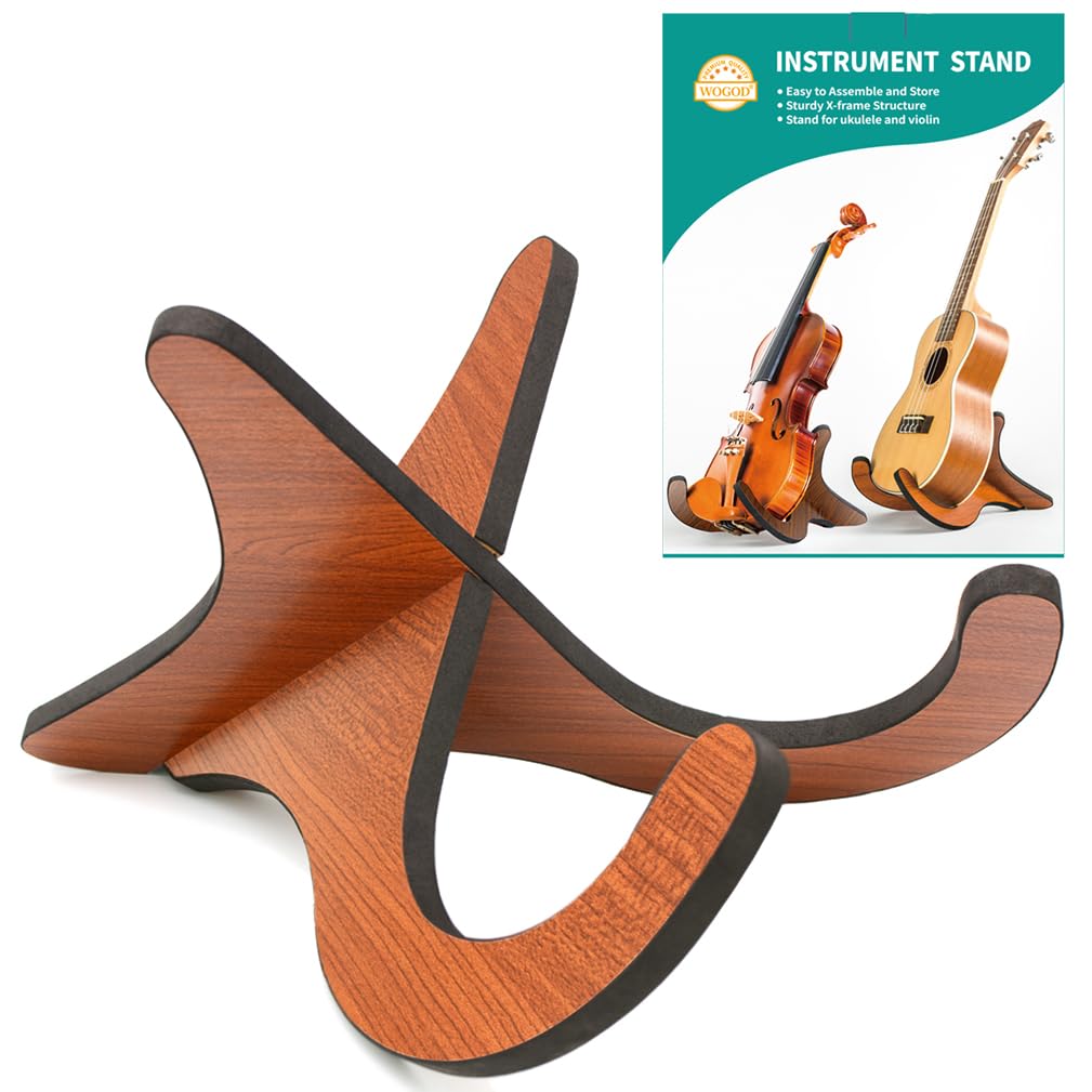 Folding Wood Ukulele Stand A7550