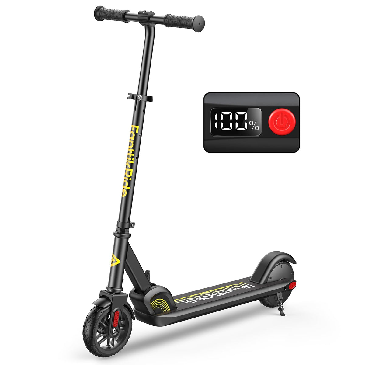 Kids Electric Scooter Foldable 3 Adjustable Heights K750492