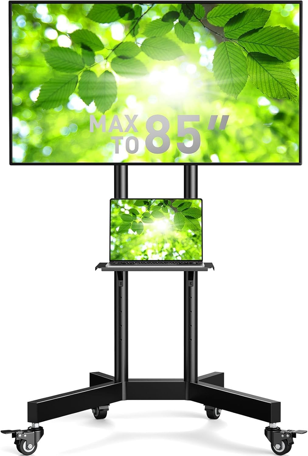 Rolling TV Stand for 32-85 Inch Screens Y49359