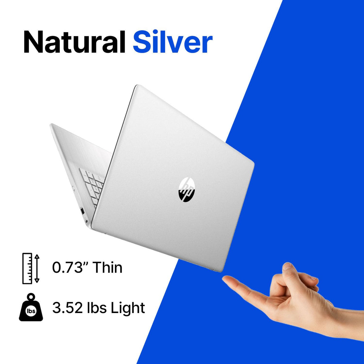 15.6" FHD Laptop Computer 13th Gen Intel i3 8GB RAM 256GB SSD F887