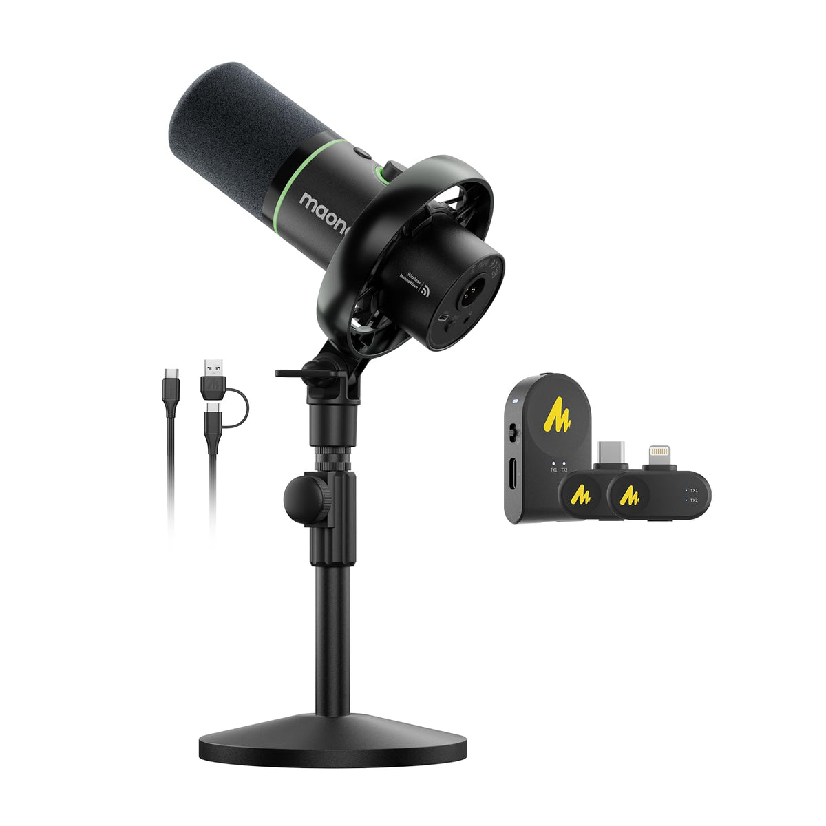 Hybrid Wireless Podcast Microphone B837