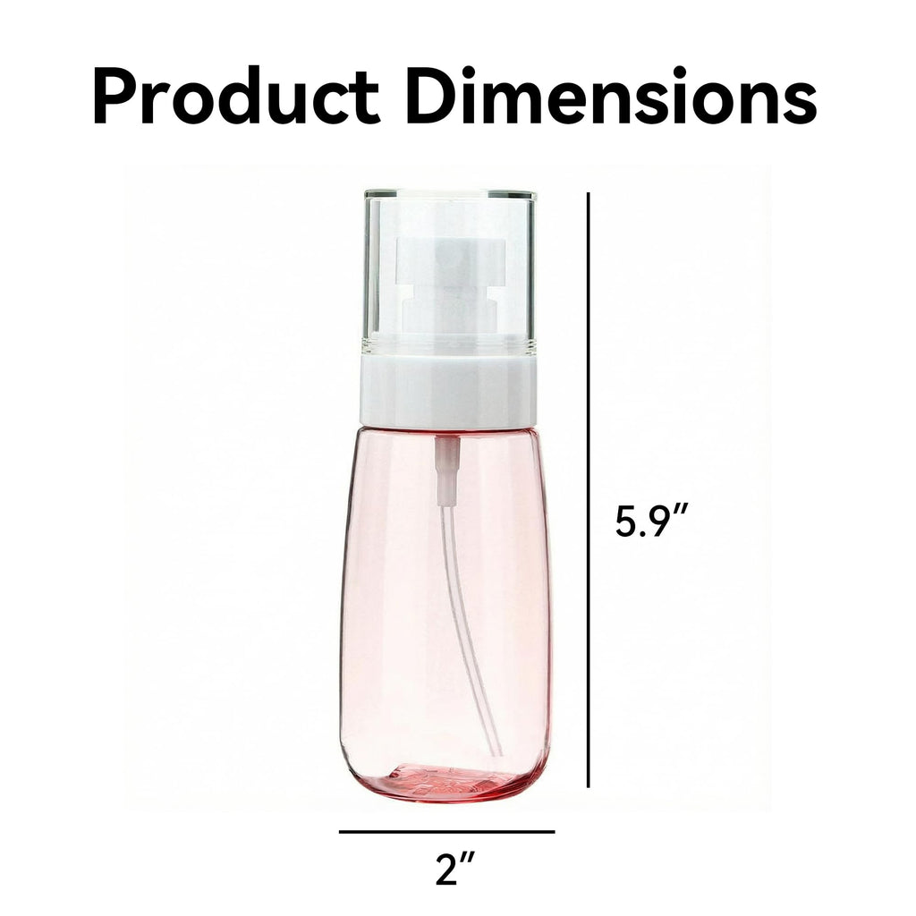 Pink 80ml Refillable Fine Mist Spray Bottle Q616