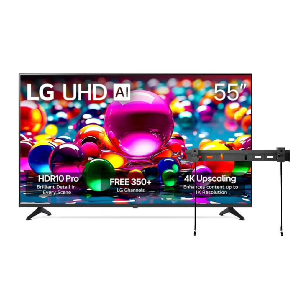 55" 4K LED Smart TV with Wall Mount X718