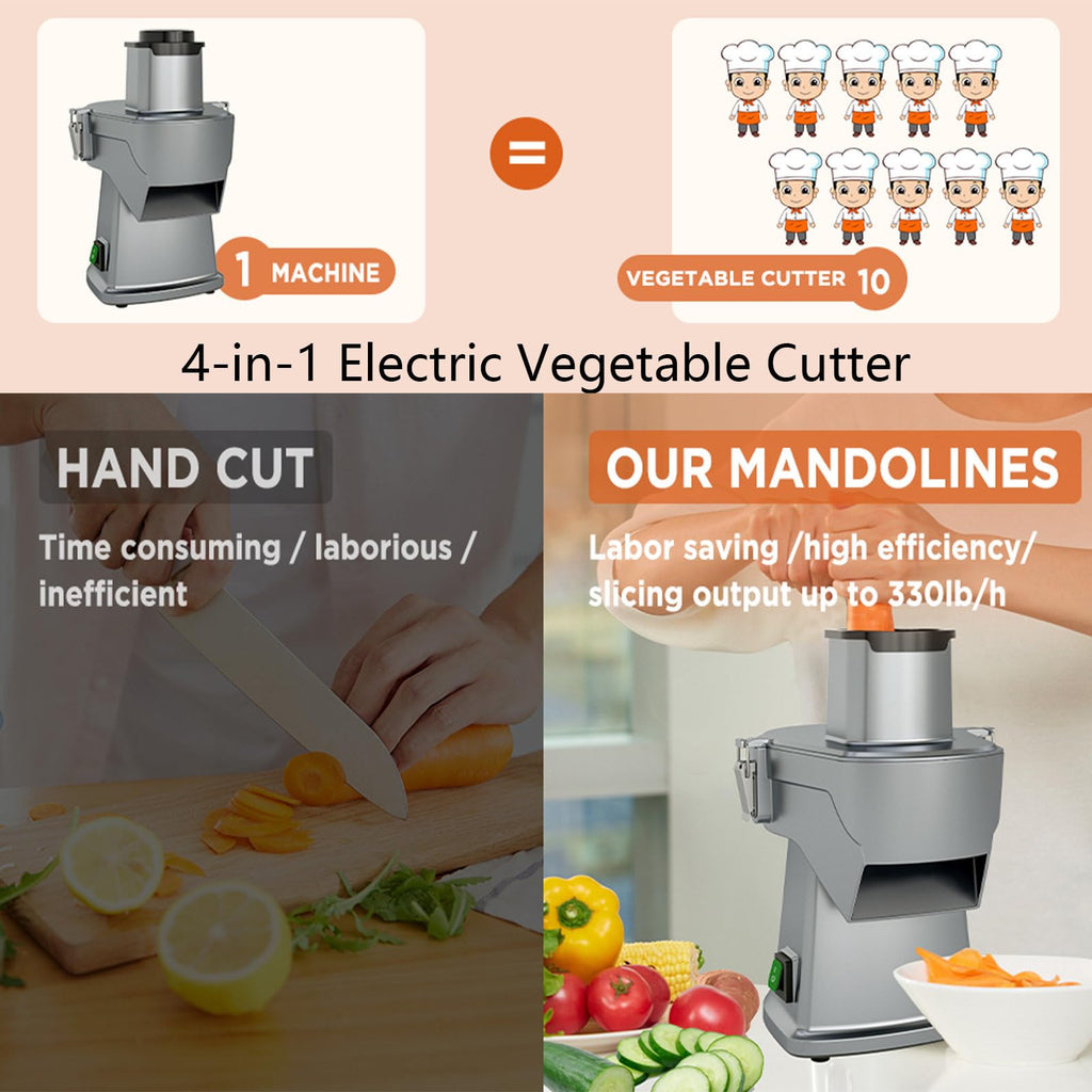 4 in 1 200W Electric Vegetable Slicer R98172