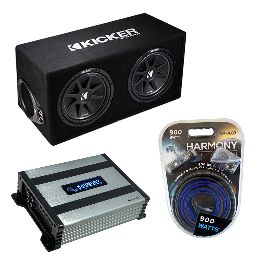 12" Ported Sub Box with Amp C3560