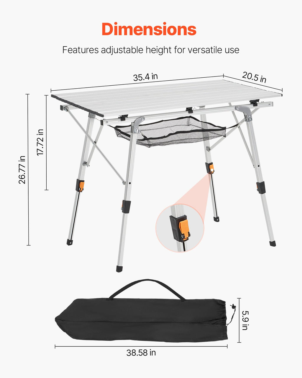 Folding Camping Table U6768