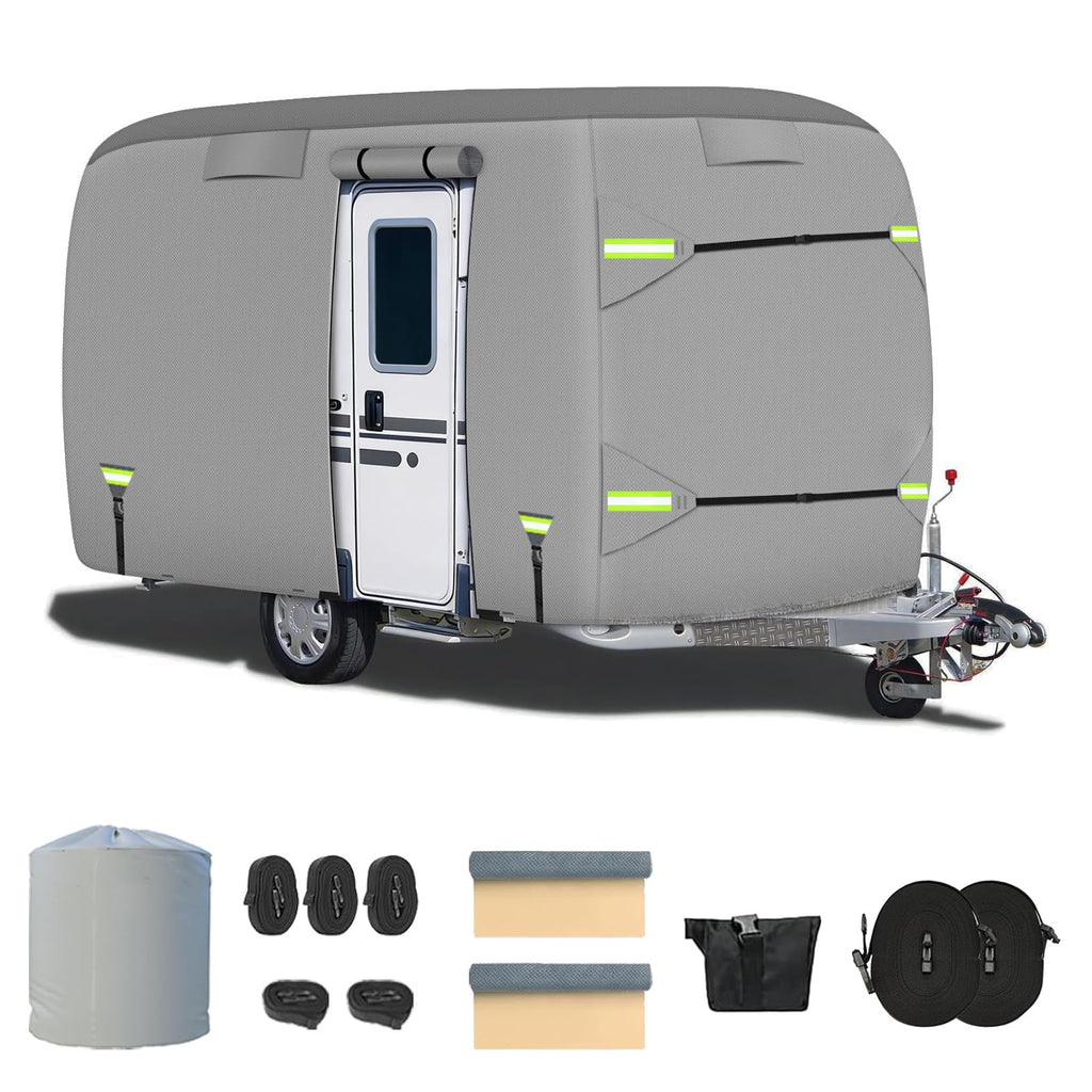 Waterproof Fiberglass Travel Trailer Cover C293582