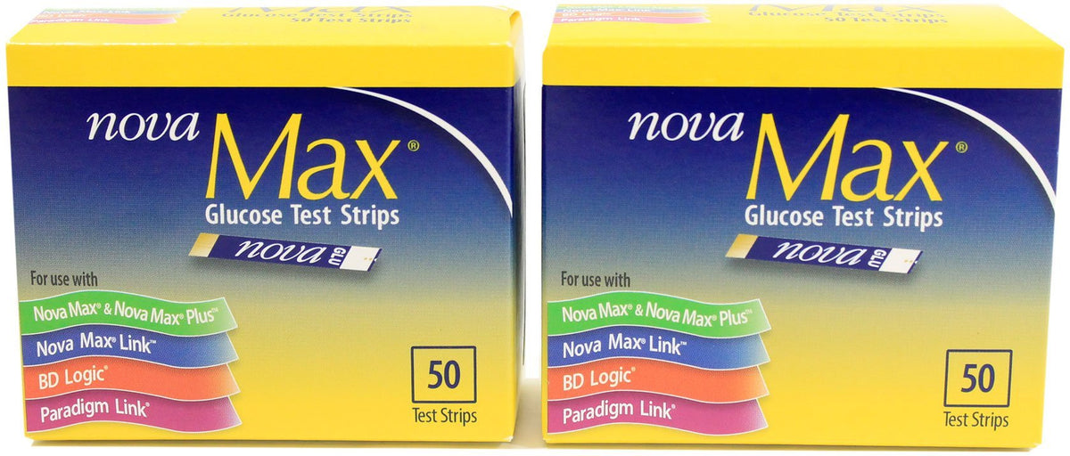 Glucose Test Strips 50 ct Pack of 2 T100494
