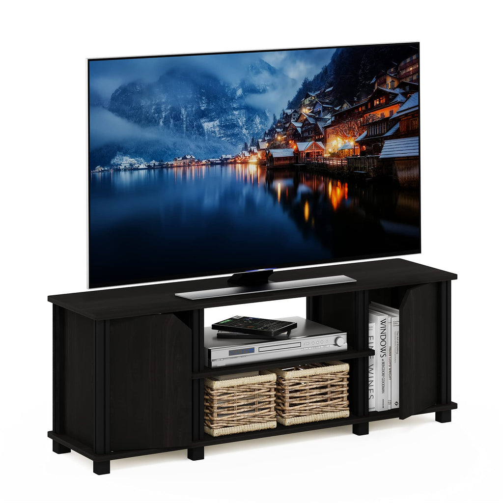 3-Tier TV Stand with Door Cabinets U63434