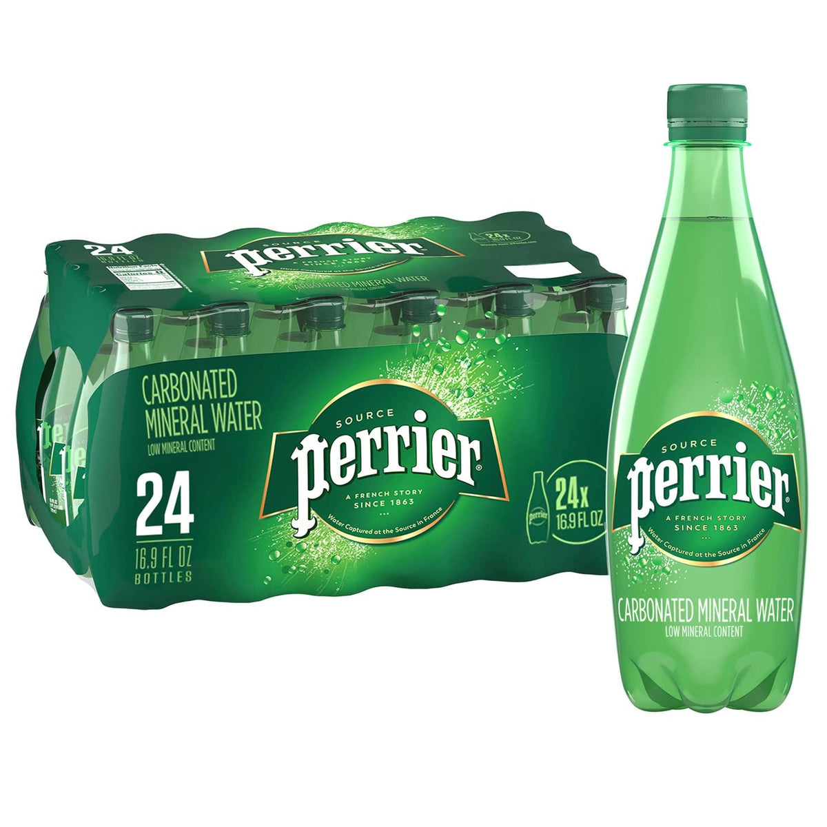 Sparkling Mineral Water 16.9-Ounce 24 Count E670499