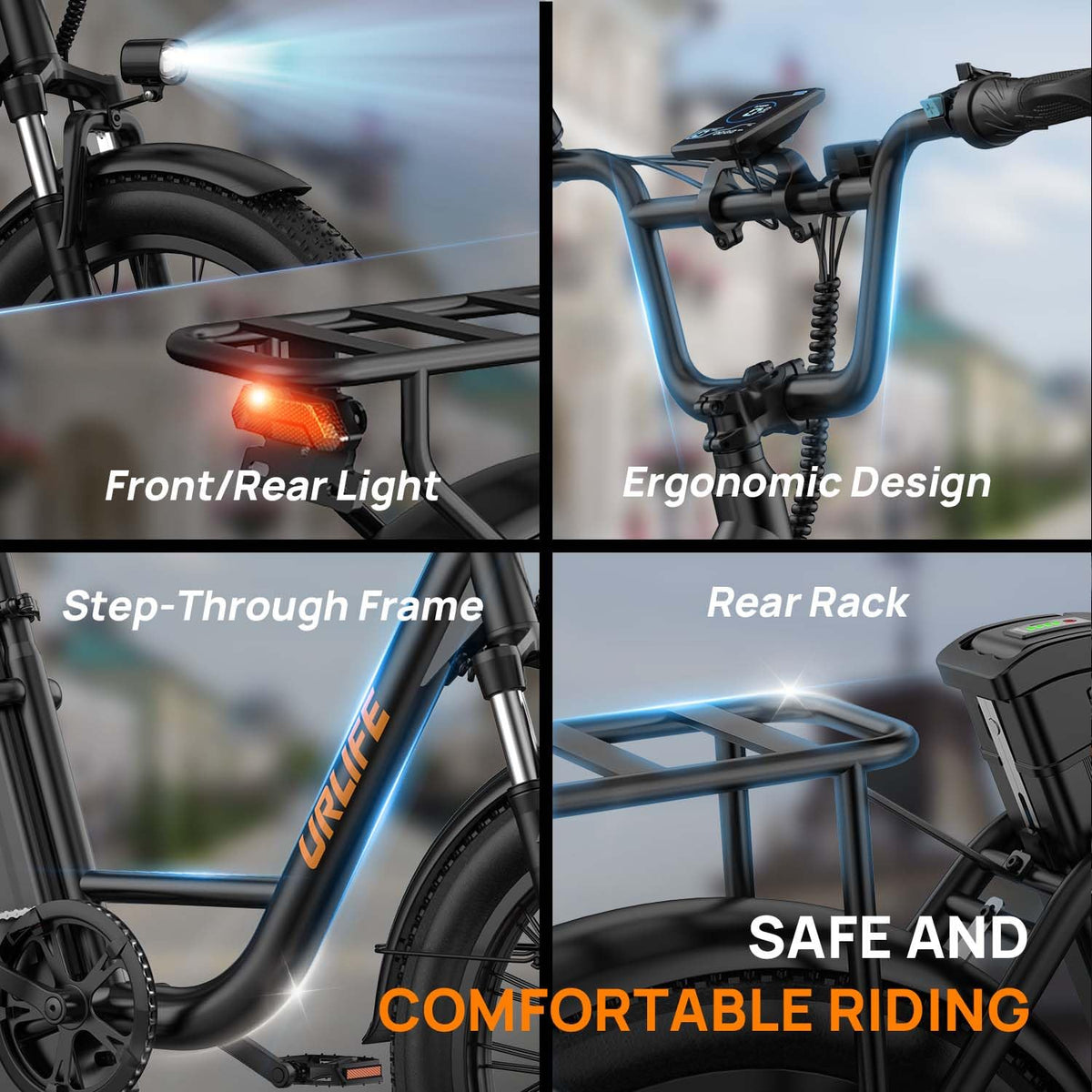 20" Fat Tire Electric Bike with 1000W Motor C433615