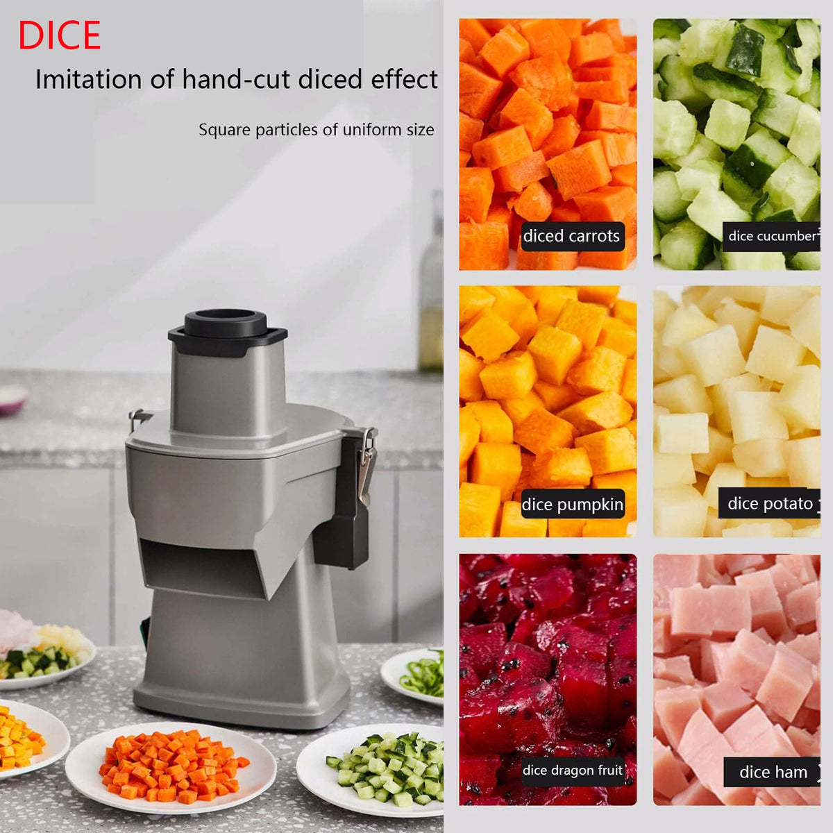 4 in 1 200W Electric Vegetable Slicer R98172