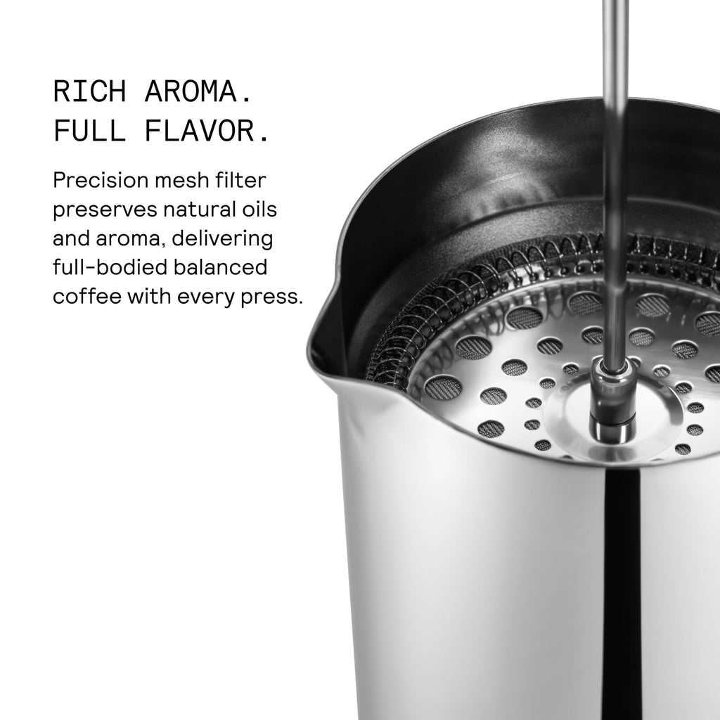 Stainless Steel Insulated Coffee Press J996