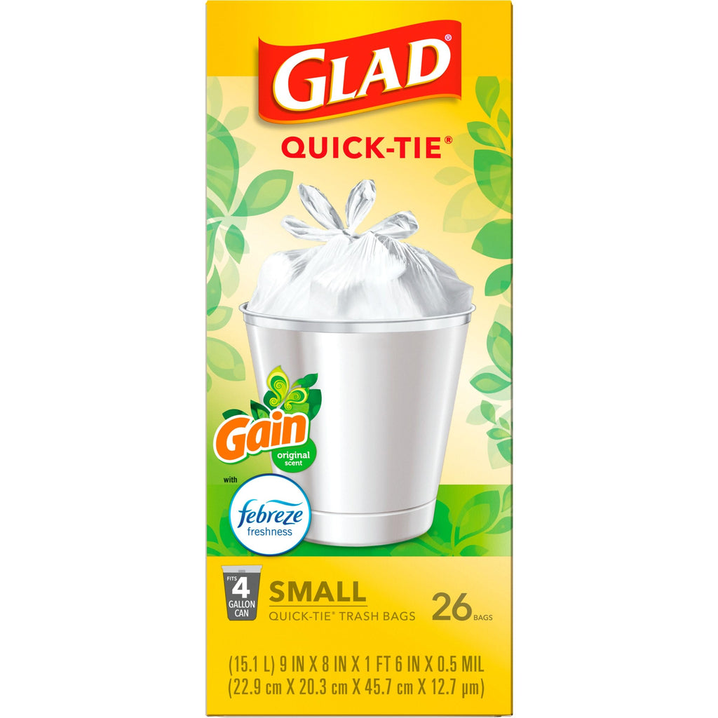 4 Gal 26 Count Trash Bags Pack of 6 V498930
