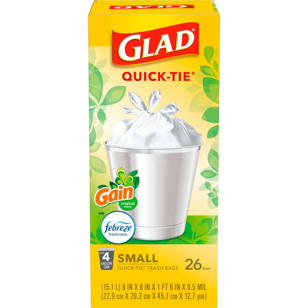 4 Gal 26 Count Trash Bags Pack of 6 V498930