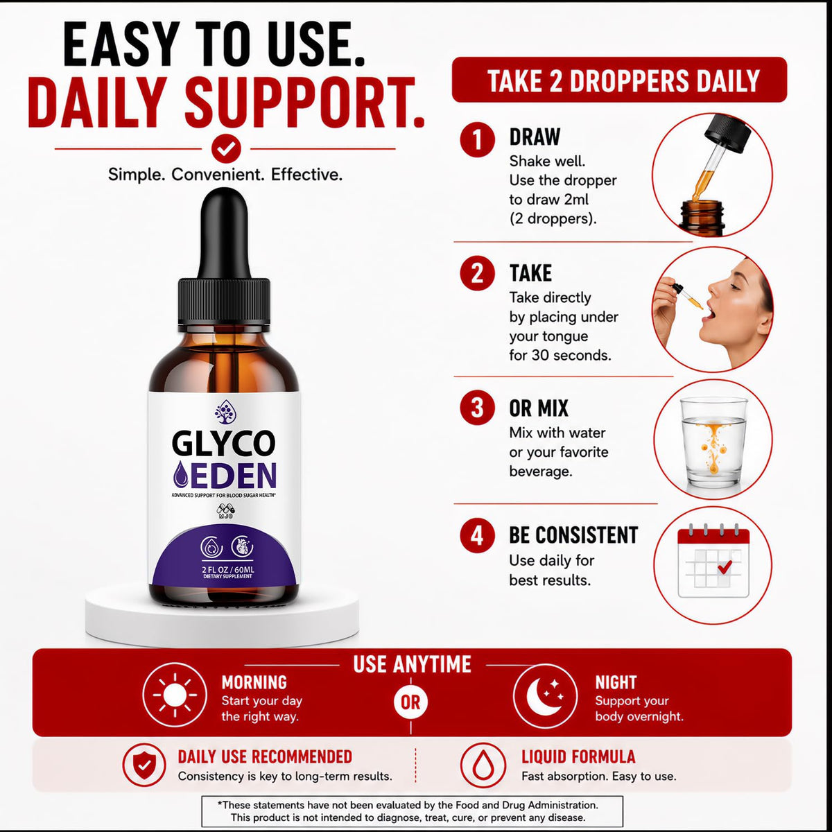 Glyco Eden Drops 2-Pack M498