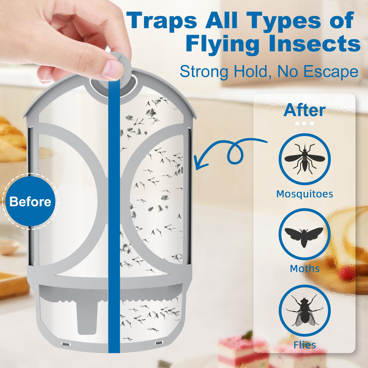 10 Pack Flying Insect Trap Refills O8054