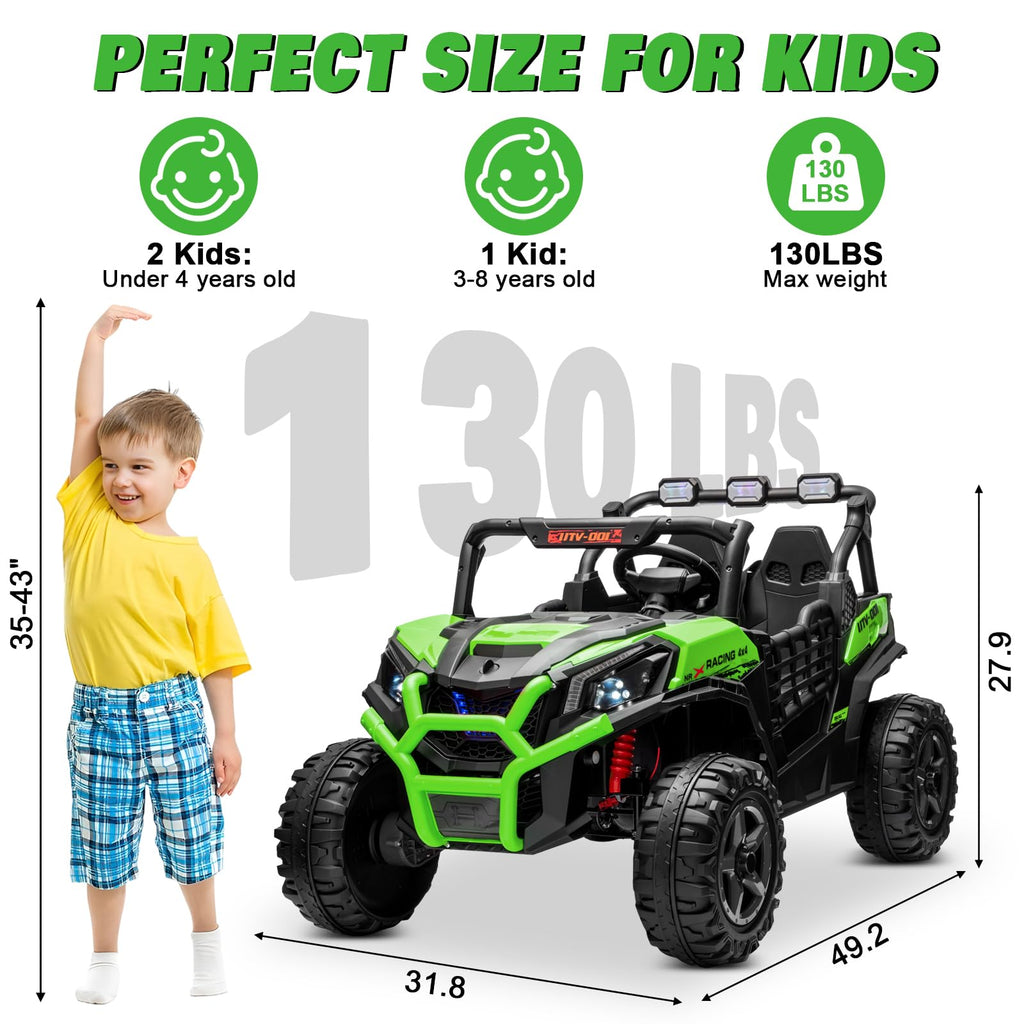 2 Seater 24V Powered Ride on Car with Remote X557964