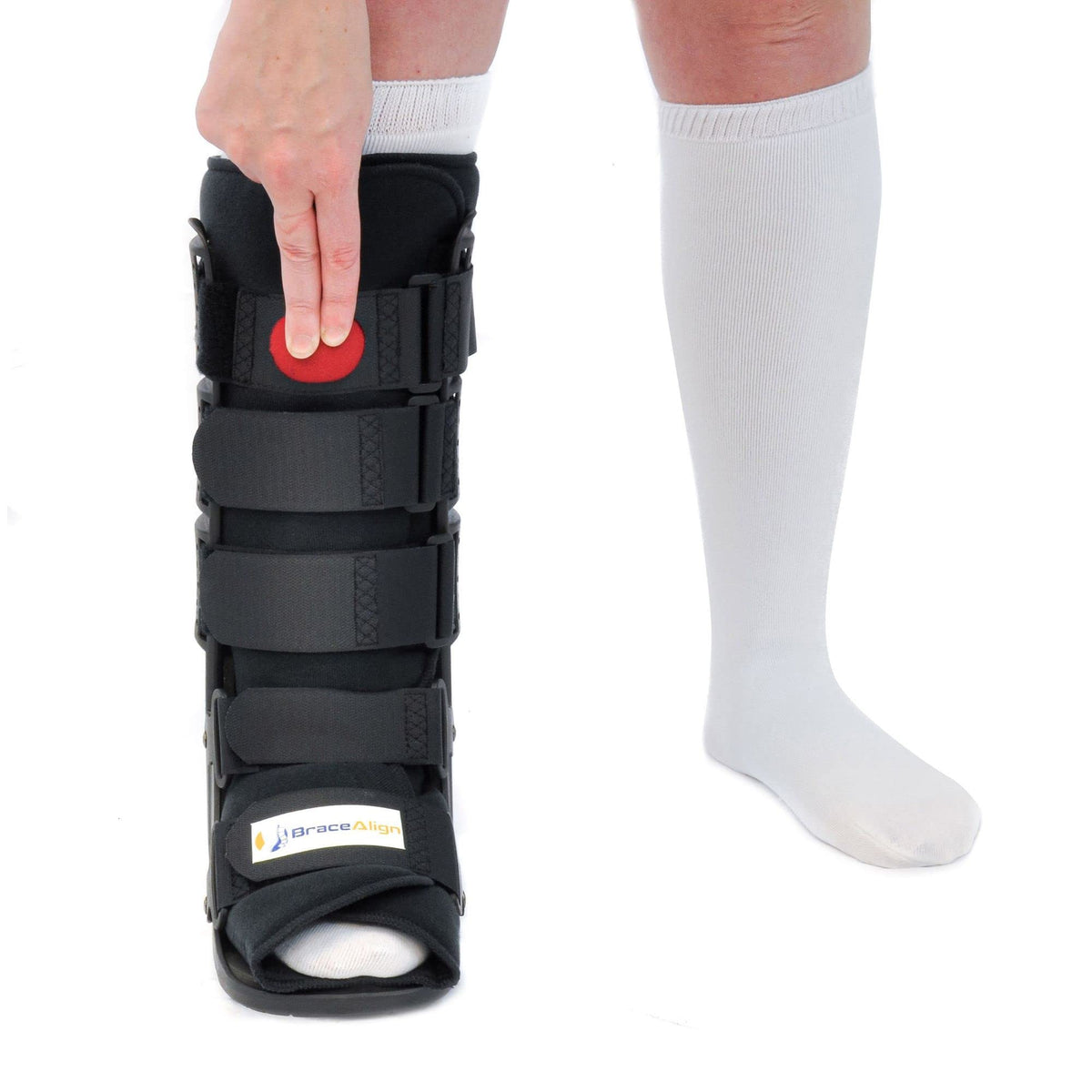 Tall CAM Walker Boot + Ankle & Foot Ice Pack Cold Wrap G169