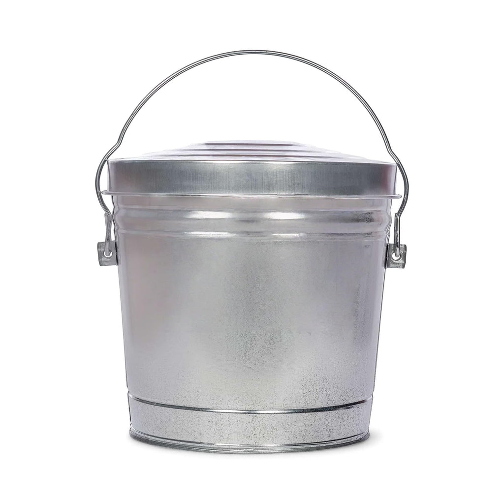 6 Gallon Galvanized Steel Storage Can with Locking Lid X159