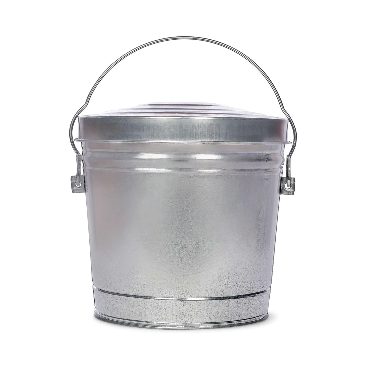 6 Gallon Galvanized Steel Storage Can with Locking Lid X159