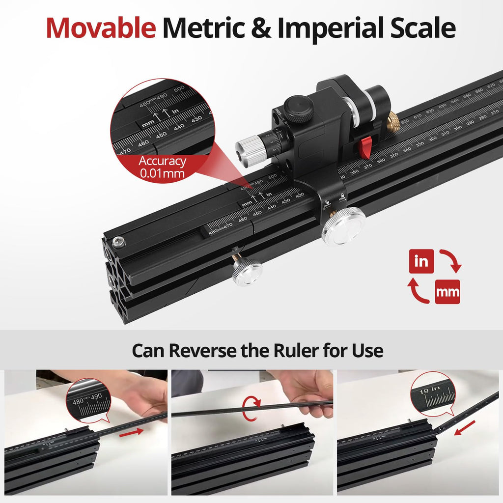 Miter Gauge Extended Fence K65395