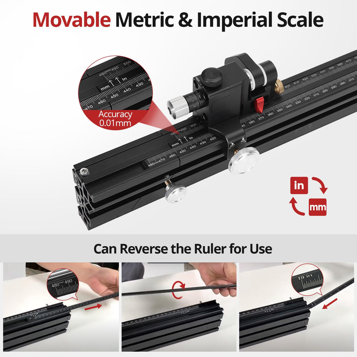 Miter Gauge Extended Fence K65395