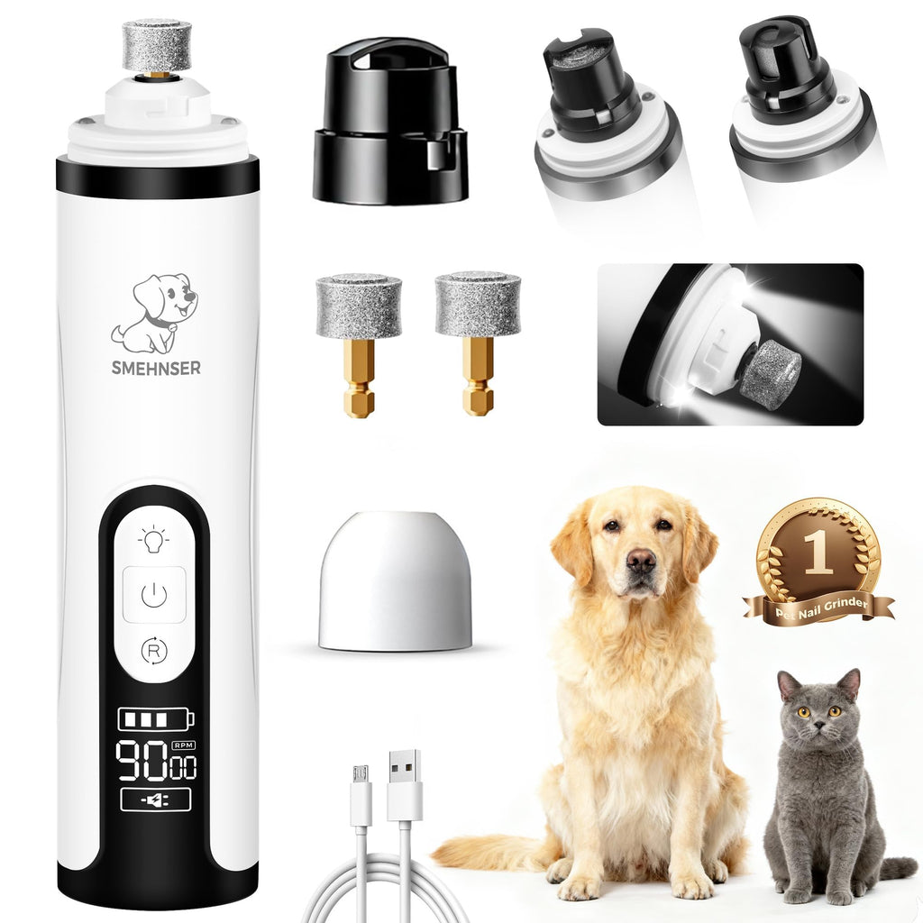Silent Cordless Dog Nail Grinder E44771