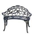 Cast Aluminum Patio Bench W399