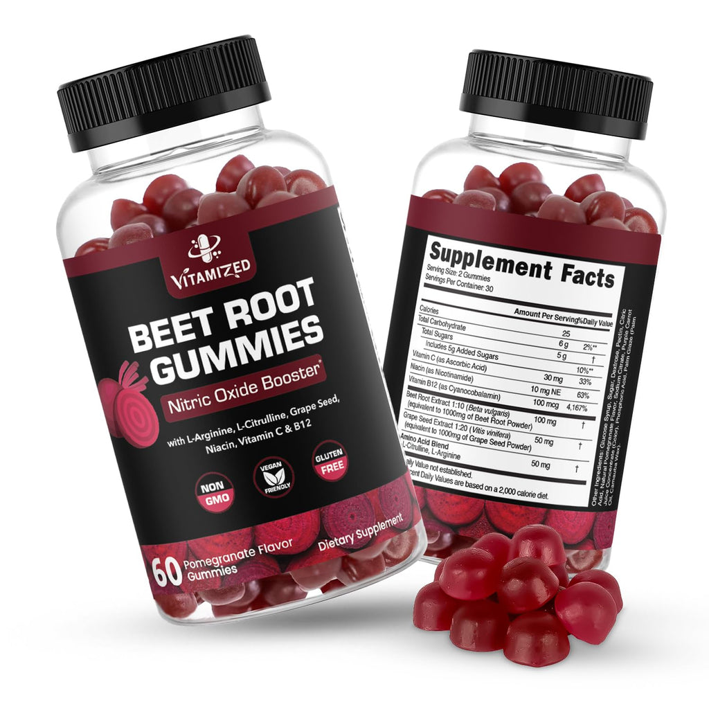 Beet Root Gummies with Grape Seed Q265956