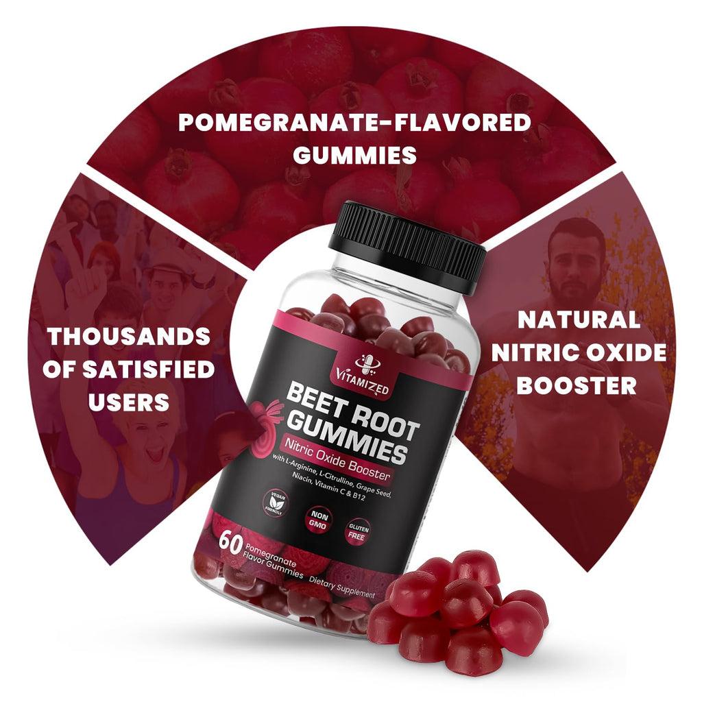 Beet Root Gummies with Grape Seed Q265956