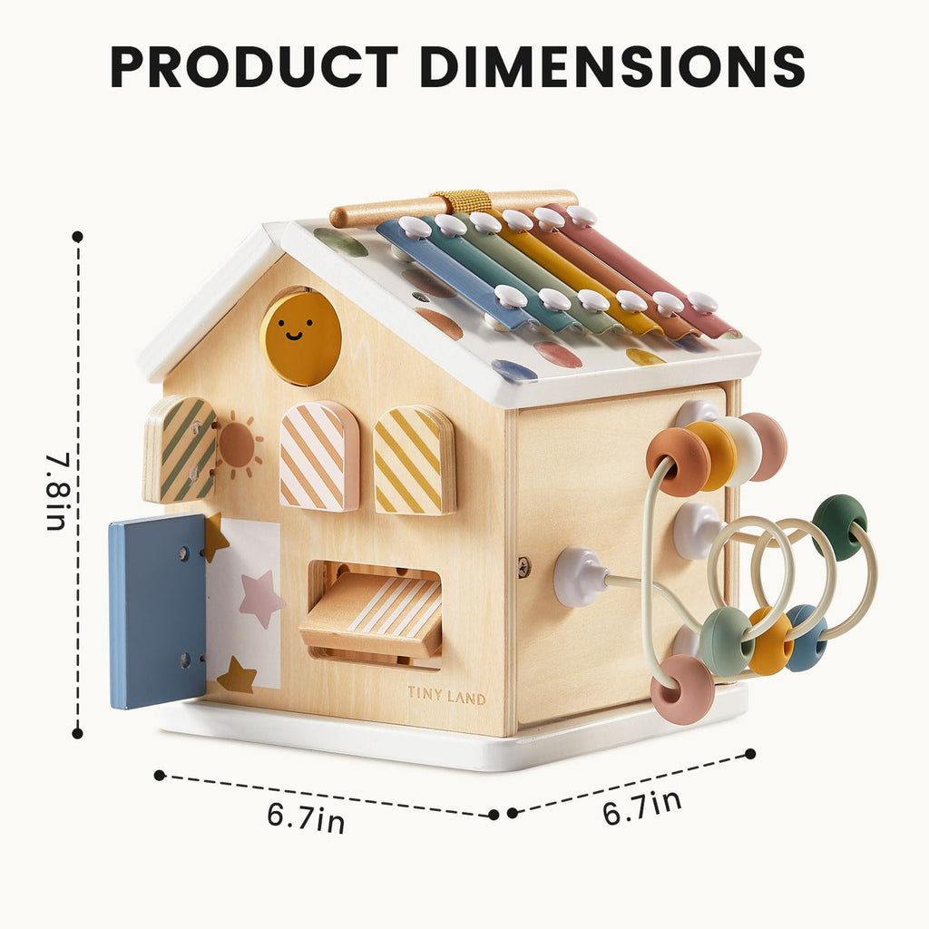 Wooden Activity Cube Y51010