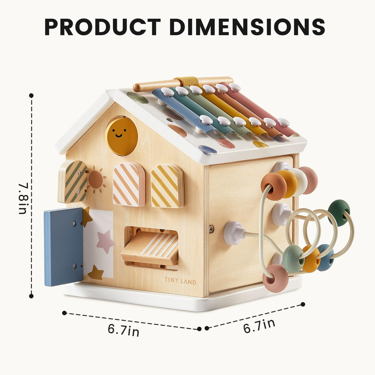 Wooden Activity Cube Y51010
