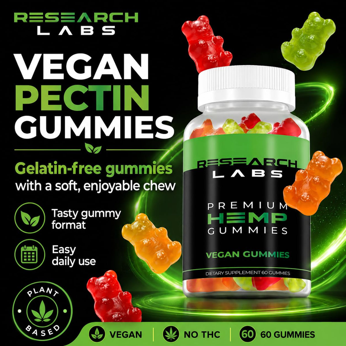 Premium Hemp Gummies 120 Count E96872