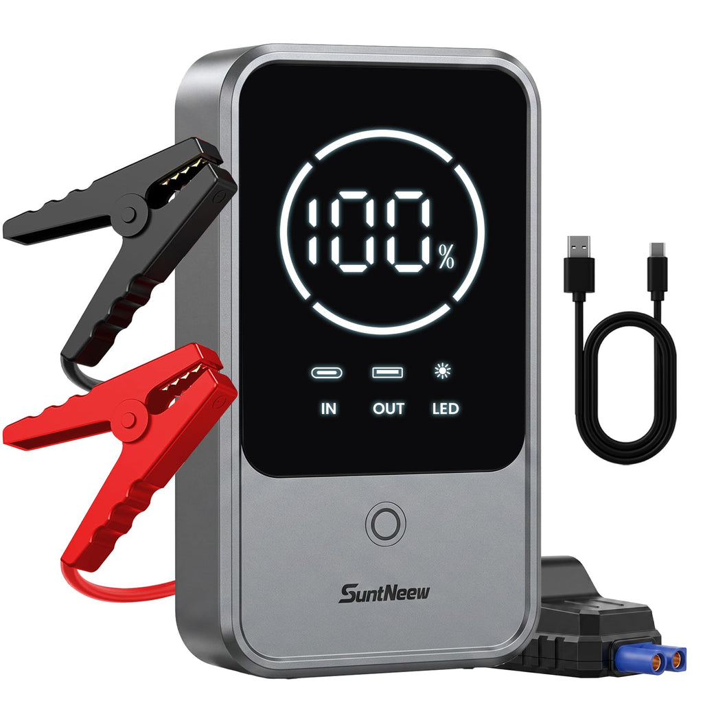 10000mAh 2000A 12V Jump Starter with LCD Display A717